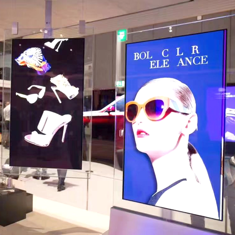 55-inch hanging double-sided advertising screen digital signage customization