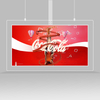 55-inch hanging double-sided advertising screen digital signage customization